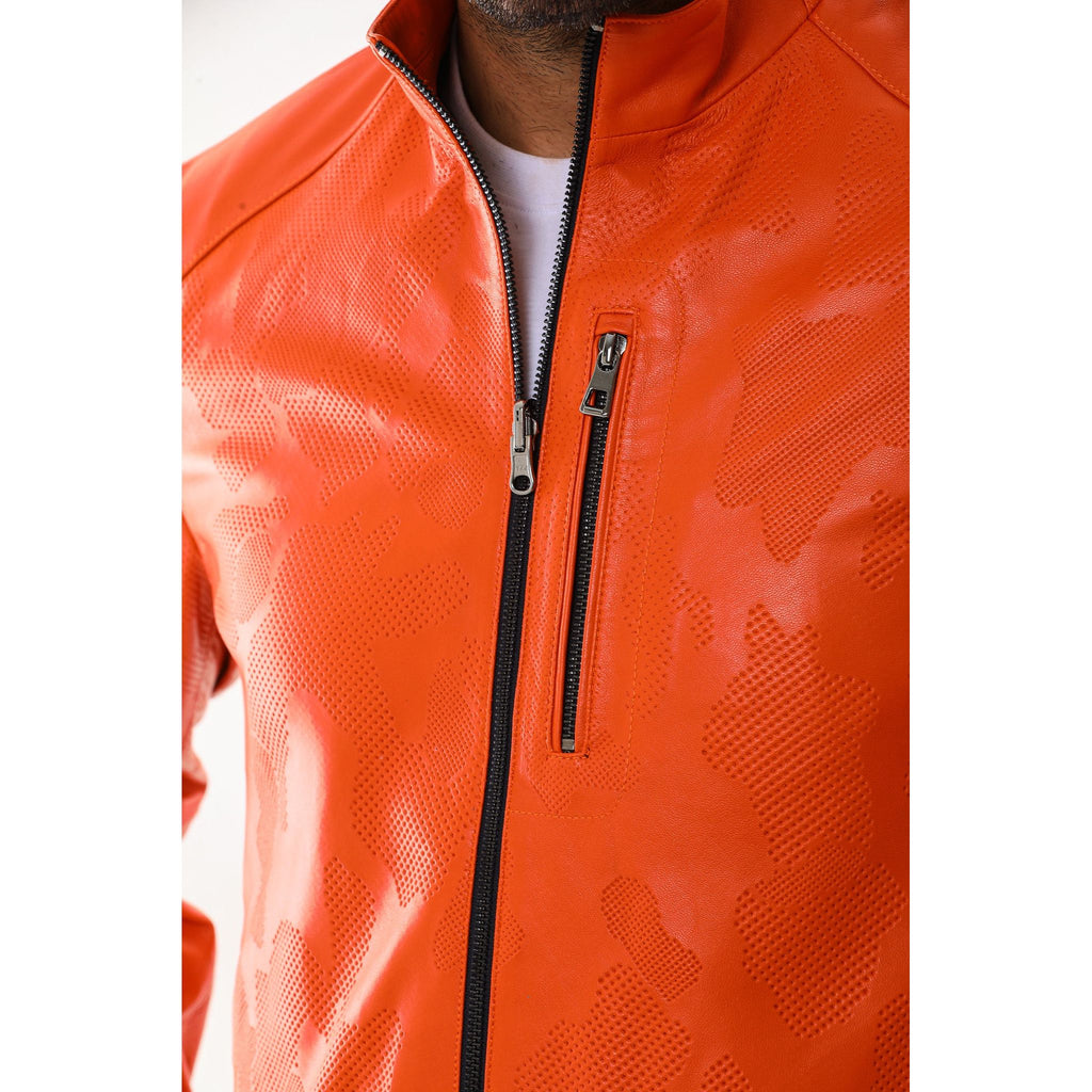 Vinci The Como Reversible Leather Bomber Jacket