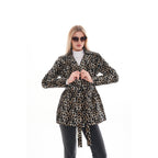 Sienna Abstract Art Leather Women Jacket – Leopard Edition