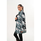 Vinci The Prado Reversible Green Leather Women Jacket