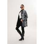 Vinci The Prado Reversible Black Leather Women Leather Jacket