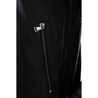 Vinci The Falcon Black Smooth Leather Men Jacket