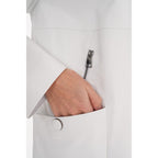 Vinci The Liora White Leather Women Jacket
