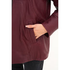 The Sierra Burgundy Leather Women Jacket