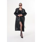 The Raven Black Leather Women Jacket