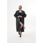 The Raven Black Leather Women Jacket
