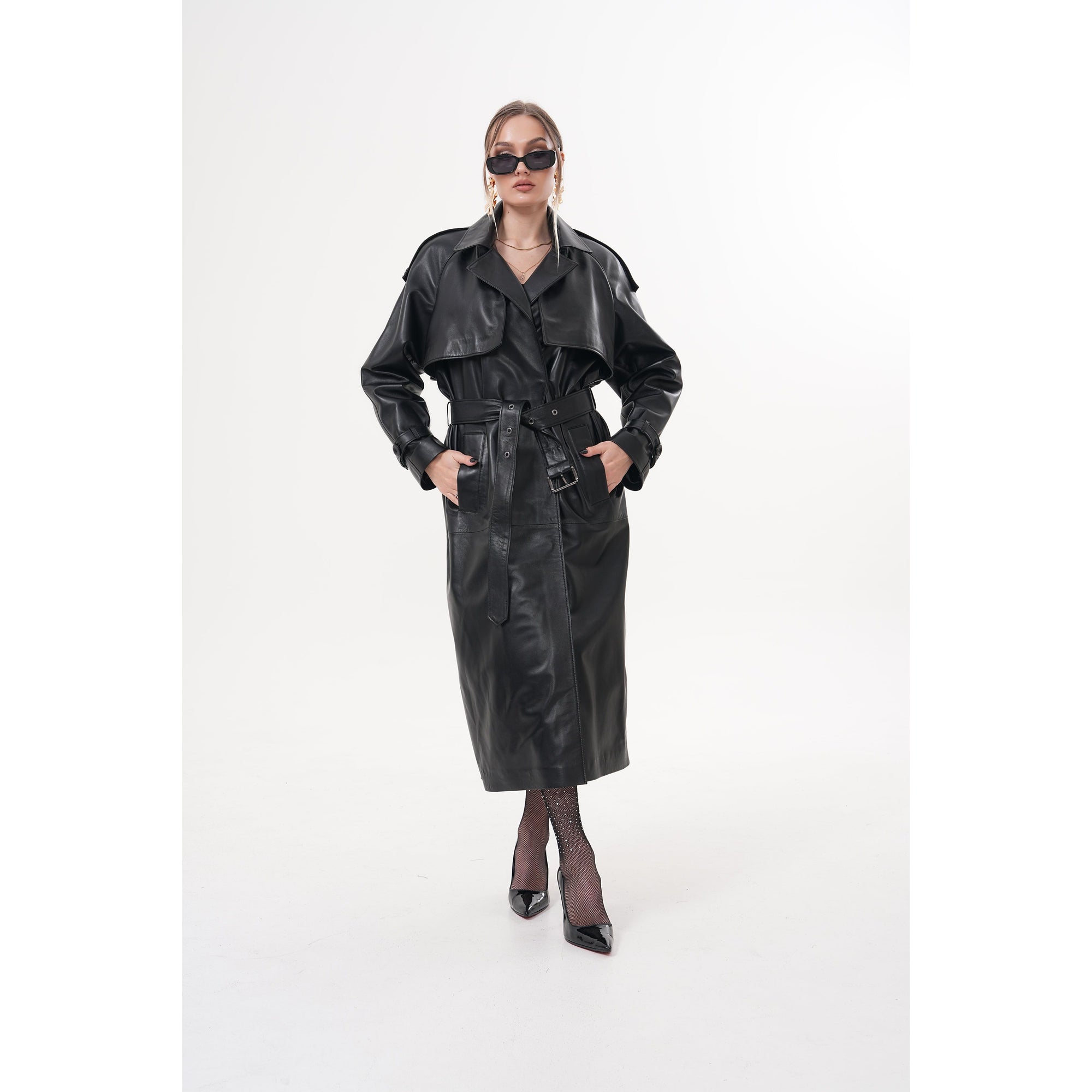 The Raven Black Leather Women Jacket