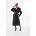 The Raven Black Leather Women Jacket