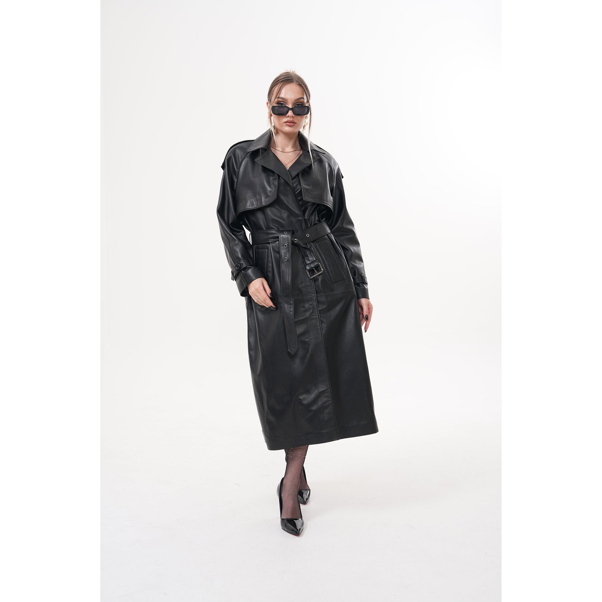 The Raven Black Leather Women Jacket