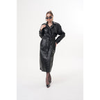 The Raven Black Leather Women Jacket