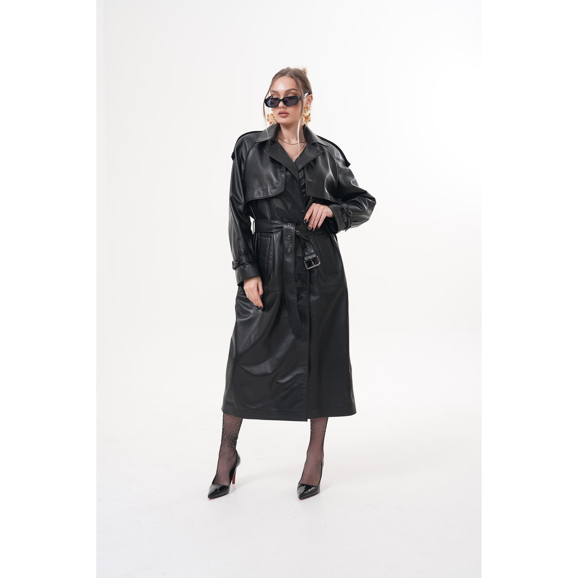 The Raven Black Leather Women Jacket