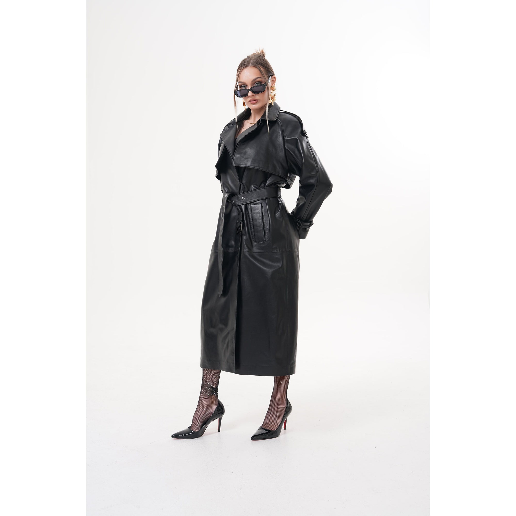 The Raven Black Leather Women Jacket