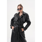 The Raven Black Leather Women Jacket