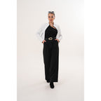 The Elvaris Reversible White Leather Women Jacket