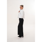 The Elvaris Reversible White Leather Women Jacket