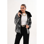 The Velora Black Reversible Lambskin Women Leather Jacket