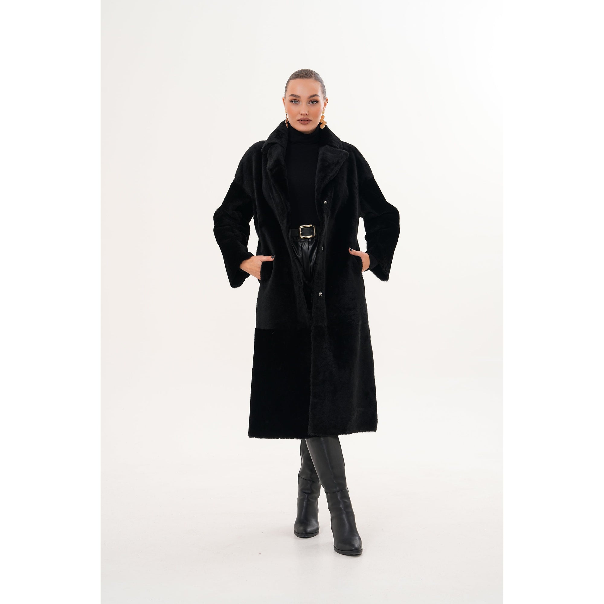 Vinci The Emilia Reversible Shearling Leather Women Jacket