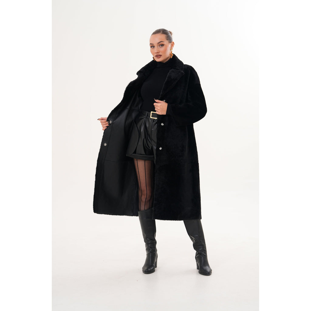 Vinci The Emilia Reversible Shearling Leather Women Jacket