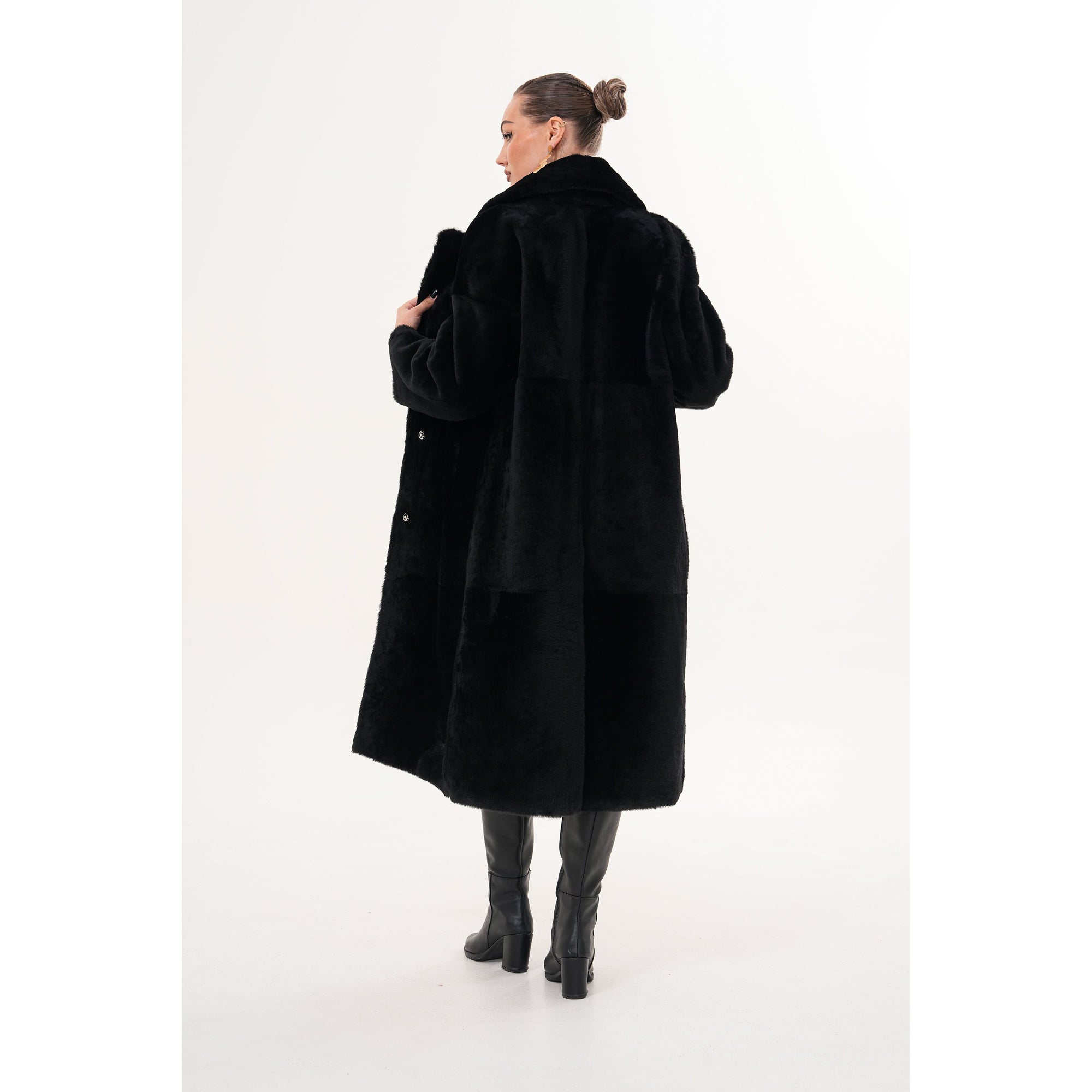 Vinci The Emilia Reversible Shearling Leather Women Jacket