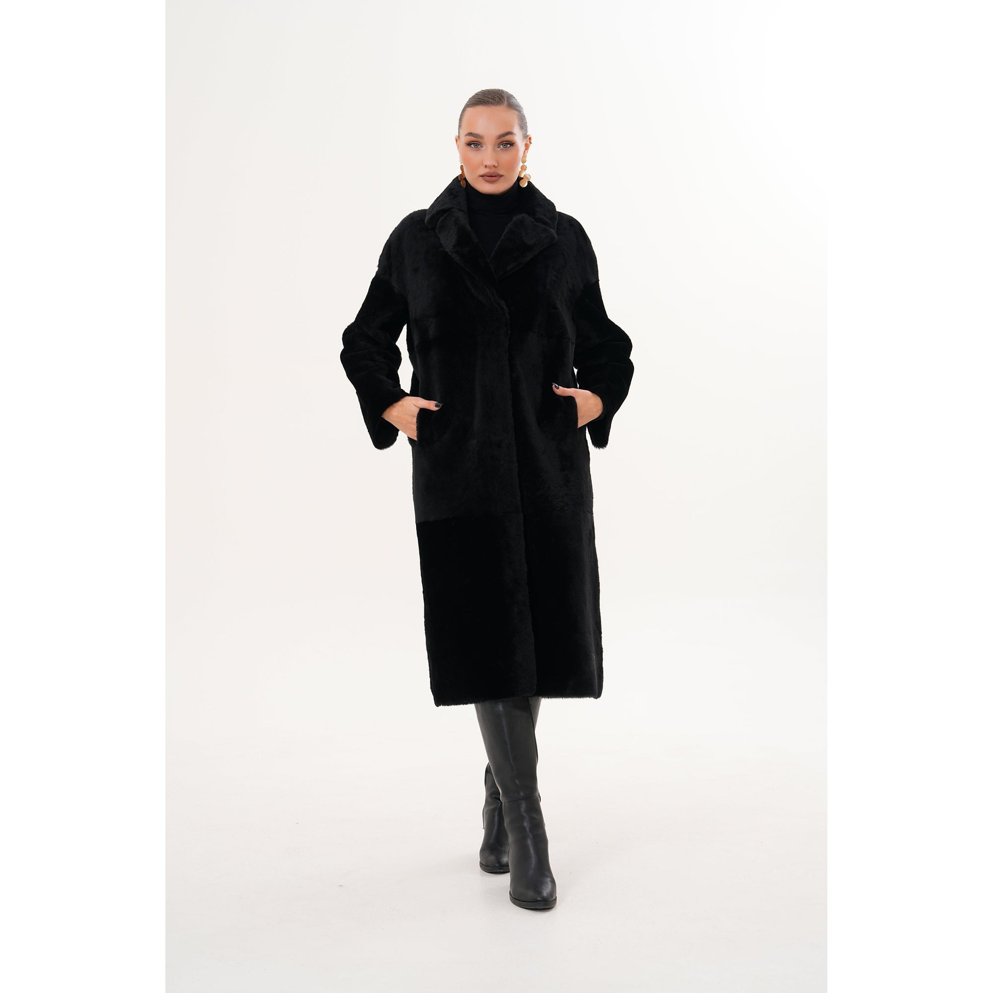 Vinci The Emilia Reversible Shearling Leather Women Jacket