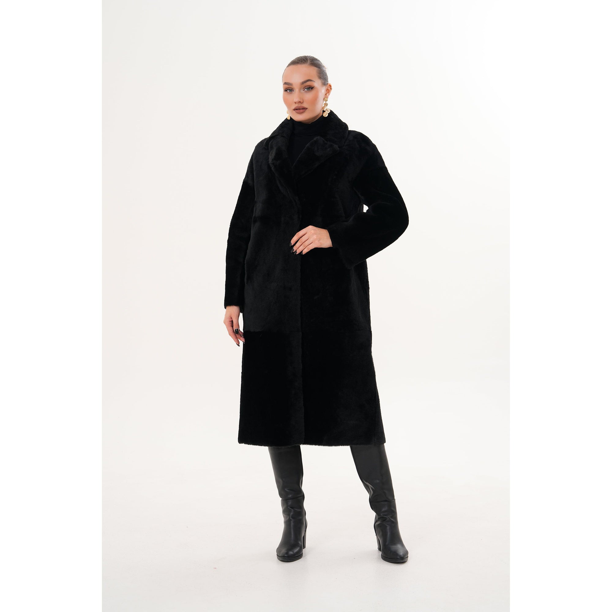 Vinci The Emilia Reversible Shearling Leather Women Jacket
