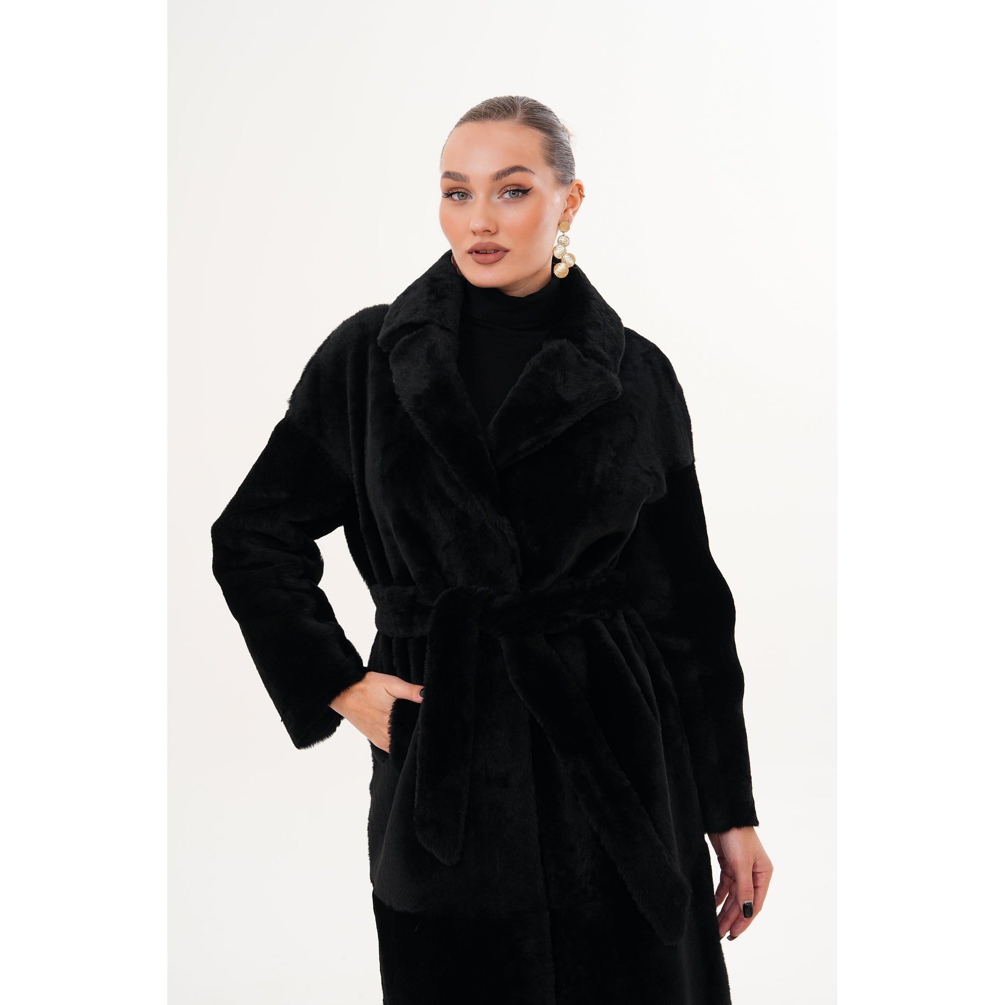 Vinci The Emilia Reversible Shearling Leather Women Jacket