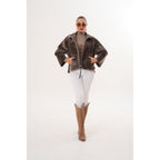 Vinci The Geneva Reversible Shearling Leather Women Jacket
