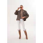 Vinci The Geneva Reversible Shearling Leather Women Jacket