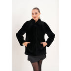 Vinci The Ava Reversible Shearling Leather Women Jacket