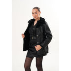 Vinci The Ava Reversible Shearling Leather Women Jacket