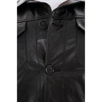 The Azzuro Black Leather Jacket
