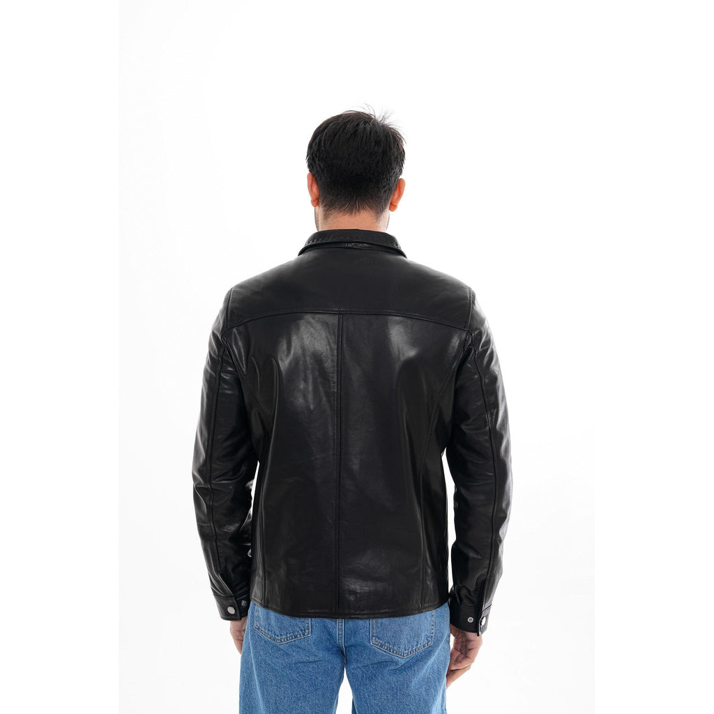 The Mantua Black Leather Jacket