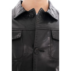 The Mantua Black Leather Jacket