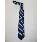 Men's IZOD Tie Classic Woven Silky Feel #IZ-1 Navy Blue Stripe