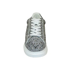 Men's Dressy Sneaker Shoes STEVE MADDEN Micro Suede Stones Icebox Silver