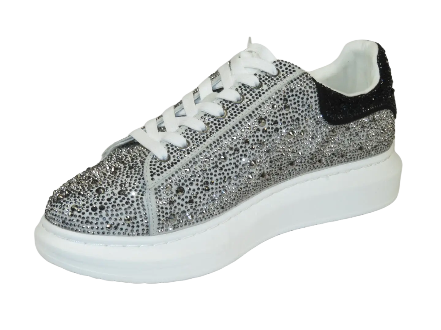 Men's Dressy Sneaker Shoes STEVE MADDEN Micro Suede Stones Icebox Silver
