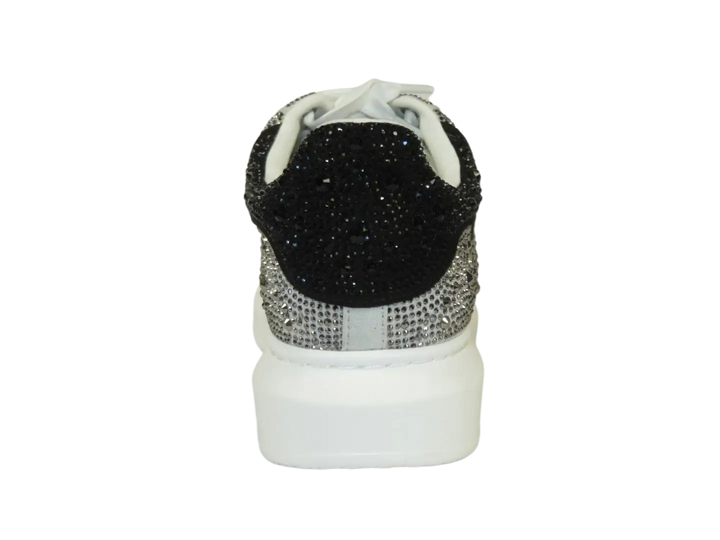 Men's Dressy Sneaker Shoes STEVE MADDEN Micro Suede Stones Icebox Silver