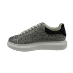 Men's Dressy Sneaker Shoes STEVE MADDEN Micro Suede Stones Icebox Silver