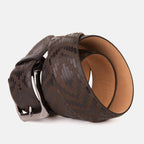 The Meram Black Calfskin Belt