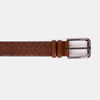 The Meram Tan Calfskin Belt