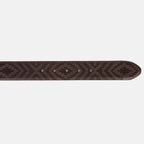 The Meram Black Calfskin Belt