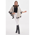 Vinci The Glacier Light Beige Reversible Leather Women Jacket