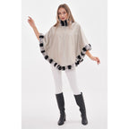 Vinci The Glacier Light Beige Reversible Leather Women Jacket