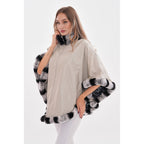 Vinci The Glacier Light Beige Reversible Leather Women Jacket