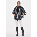 Vinci The Glacier Light Beige Reversible Leather Women Jacket