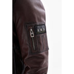 The Northway Brown Lambskin Men Leather Jacket