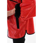 Vinci The Rebel Reversible Shearling Red Leather Women Jacket