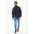 Vinci The Nero Black Leather Men Jacket