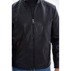 The Varden Black Leather Men Jacket