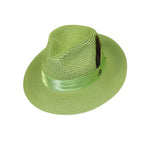 Men's Summer Spring Braid Straw Hat BRUNO CAPELO JULIAN JU926 Apple Green
