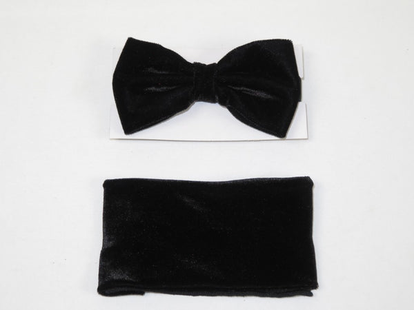 Men's Tuxedo Formal Velvet Bow Tie/Hankie By J.Valintin Fancy JVBT-9